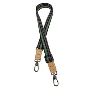 Consuela black crossbody strap one inch wide